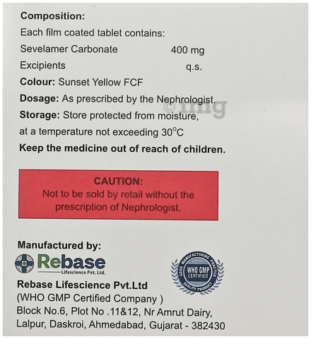 Sevlacin 400 Tablet image Sevlacin 400 Tablet image
