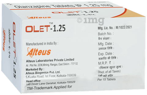 Olet 1.25mg Tablet image Olet 1.25mg Tablet image