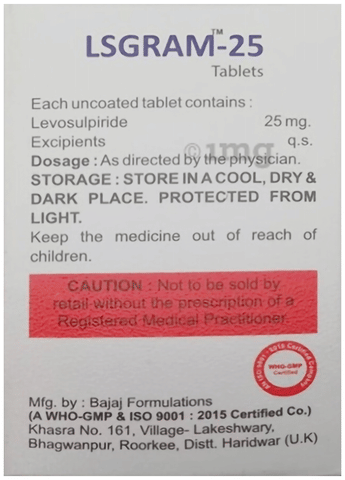 एलएसग्राम 25 टैबलेट image