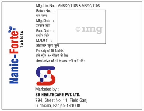 Nanic-Forte Tablet image