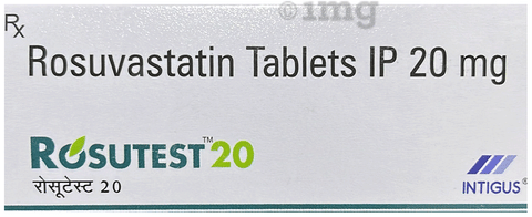 Rosutest 20 Tablet image Rosutest 20 Tablet image