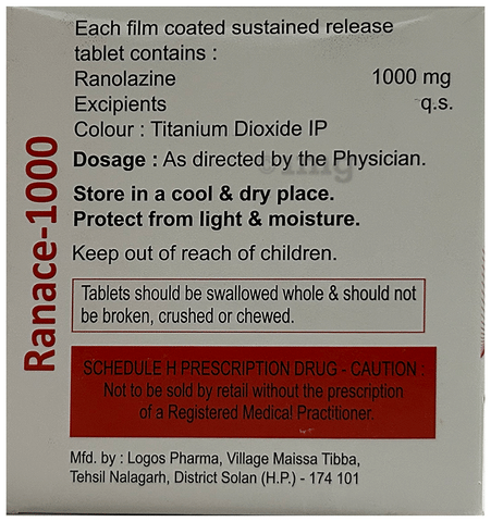 Ranace 1000 Tablet SR image