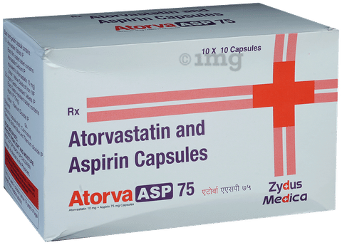 Atorva Asp 75 Capsule image