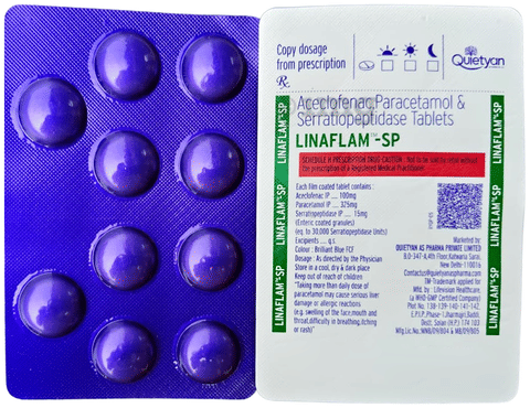 Linaflam-SP Tablet image Linaflam-SP Tablet image