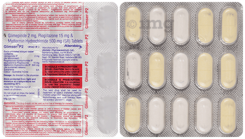 Glimser-P 2 Tablet SR