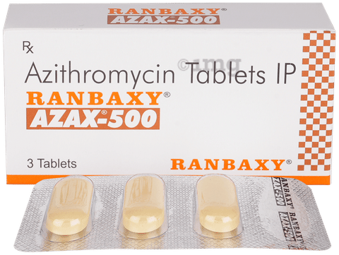 Azax 500 Tablet image