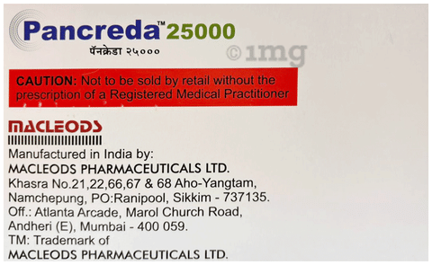 Pancreda 25000 Capsule image Pancreda 25000 Capsule image