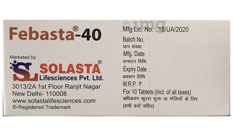 Febasta 40 Tablet image