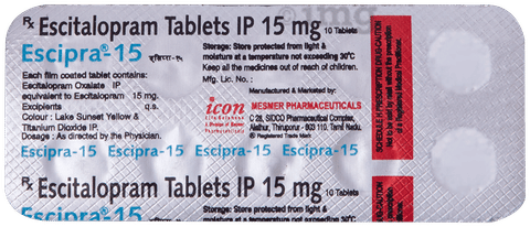 Escipra 15mg Tablet image
