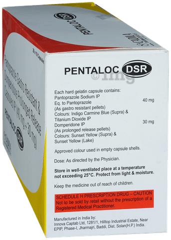 Pentaloc DSR 30mg/40mg Capsule