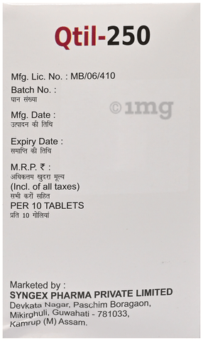 Qtil 250 Tablet image Qtil 250 Tablet image