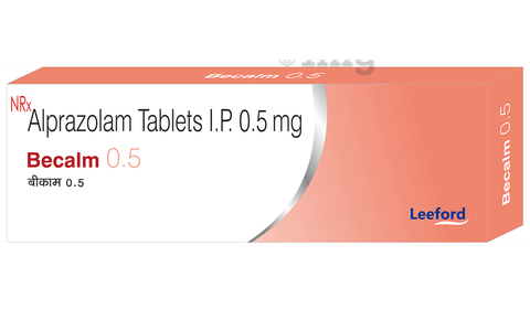 Becalm 0.5mg Tablet image