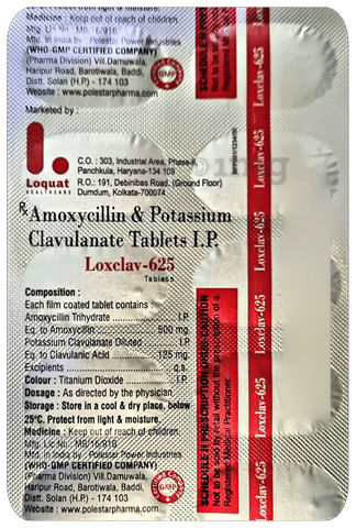 Loxclav 625 Tablet image