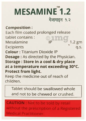 Mesamine 1.2 Tablet PR