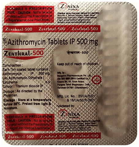 Zenthral 500 Tablet