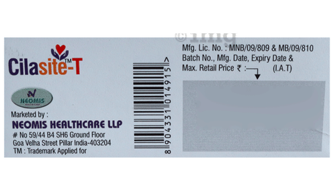 Cilasite-T Tablet image