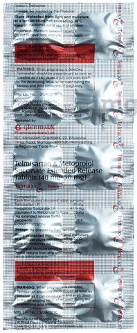 Telmaxx 50 Tablet ER image