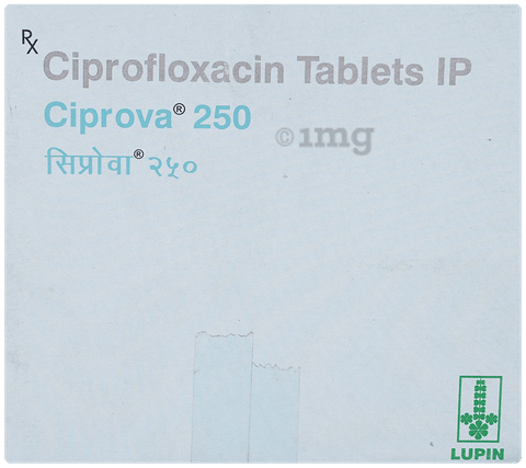 Ciprova 250mg Tablet image