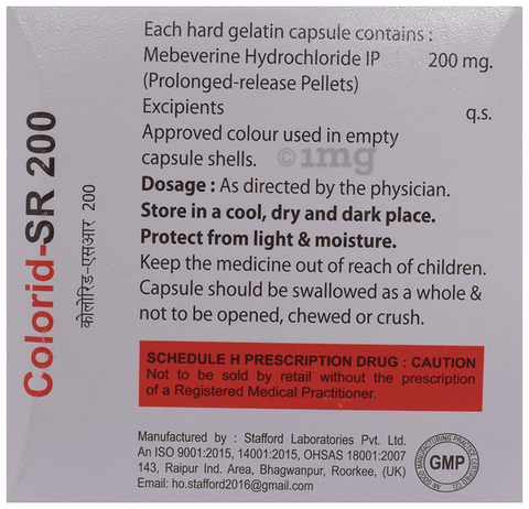 Colorid-SR 200 Capsule image