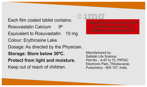 Rosuloc 10 Tablet image Rosuloc 10 Tablet image