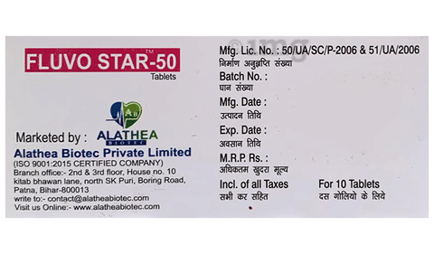 Fluvo Star 50 Tablet image