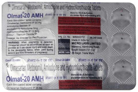 Olmat 20 AMH Tablet image