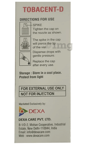 Tobacent-D Ophthalmic Solution image Tobacent-D Ophthalmic Solution image