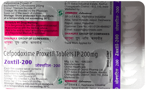 Zoxtil 200 Tablet image