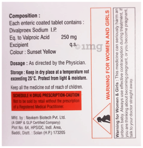 Divalt ER 250 Tablet image