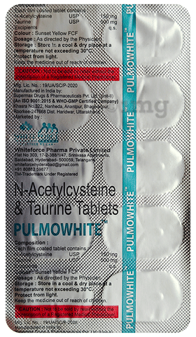 Pulmowhite Tablet image