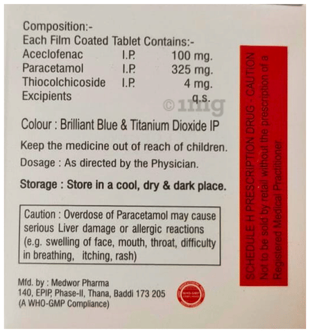 Zeropain-TH Tablet image