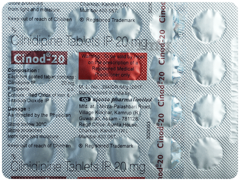 Cinod 20 Tablet image