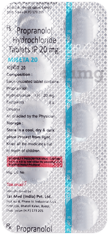 Mibeta 20mg Tablet image Mibeta 20mg Tablet image
