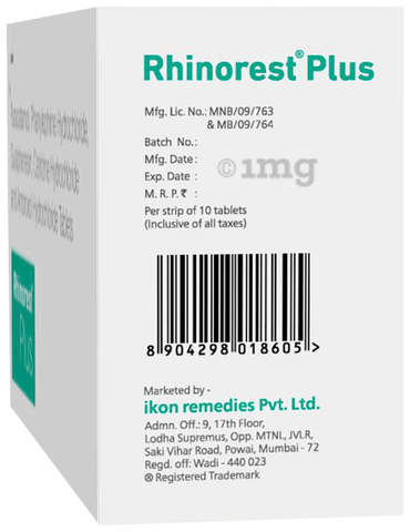 Rhinorest Plus Tablet image