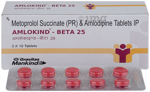 Amlokind Beta 5mg/25mg Tablet PR