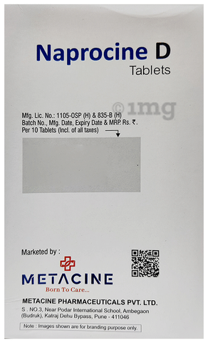 Naprocine D Tablet image