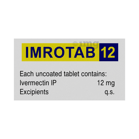 Imrotab 12mg Tablet image