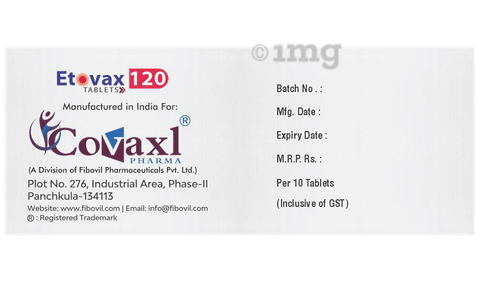 Etovax 120mg Tablet image
