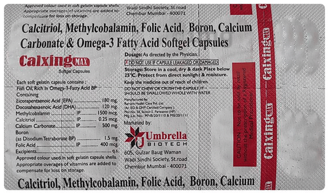 Calxing Max Softgel Capsule