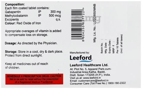 Gabanyl-M Tablet image