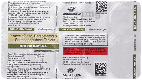 Dolokind AA Tablet image