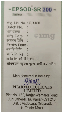 Epsod-SR 300 Tablet image