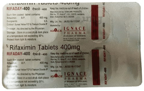 Rifaday 400 Tablet image Rifaday 400 Tablet image