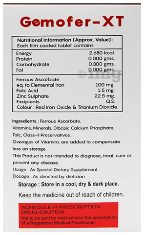 Gemofer-XT  Tablet image