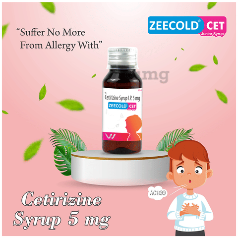 Zeecold CET Junior Syrup image Zeecold CET Junior Syrup image