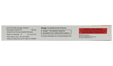 Enofav 40mg Injection image