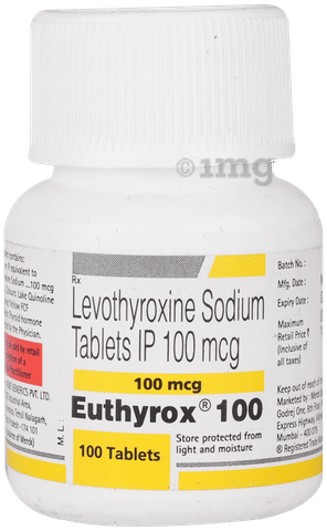 EUthyrox 100 Tablet image