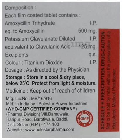 Nasclav 625 Tablet image Nasclav 625 Tablet image