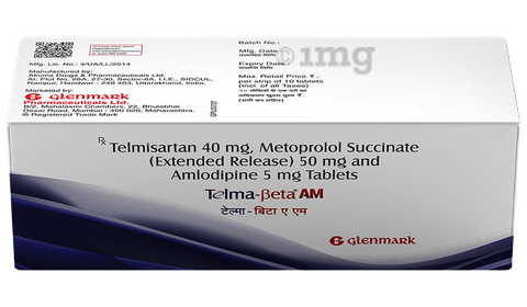Telma-Beta AM Tablet ER image Telma-Beta AM Tablet ER image