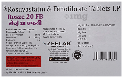 Rosze 20 FB Tablet image Rosze 20 FB Tablet image